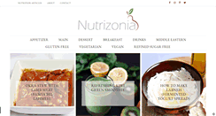 Desktop Screenshot of nutrizonia.com